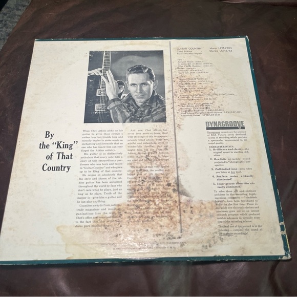 Chet Atkins Guitar Country Vinyl Record - Picture 2 of 9